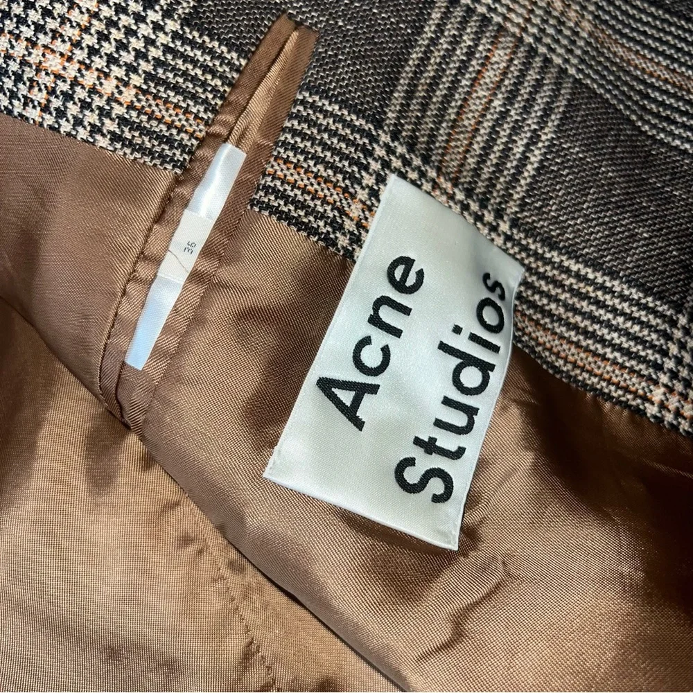 NWT Acne Studios herringbone oversize blazer - Picture 13 of 16